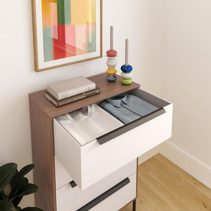 tinge Lira Premium Fabric Dresser - Image 4
