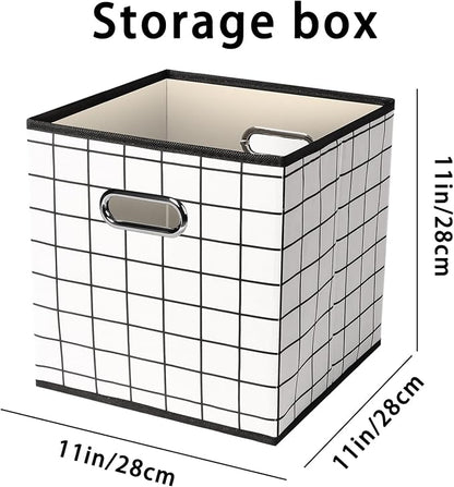 Fabric Cloth Storage Bins, Fabric Cube Organizer - Image 2