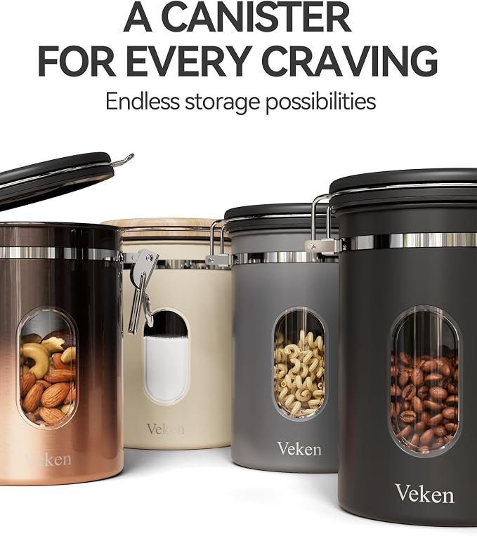 Veken Coffee Sugar Canister - Image 6