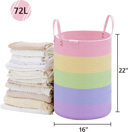 VIPOSCO Tall Laundry Basket, Large Dirty Clothes Hamper - Image 5