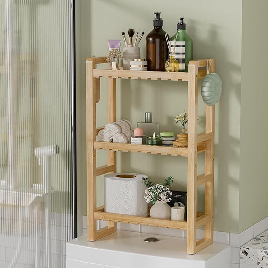 AmazerBath Bamboo Over The Toilet Storage Shelf by AmazerBath