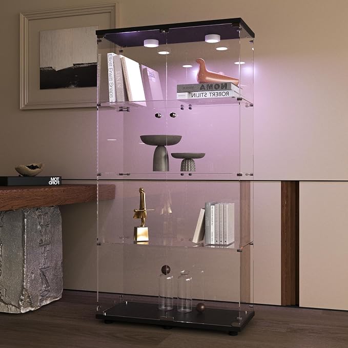 Beauty4U Glass Display Cabinet - Image 6