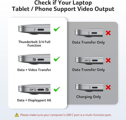 Acer USB-C Docking Station Dual Monitor, 9-in-1 Laptop Dock - Image 8