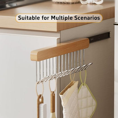 16.2 inch valet rods for closets, extendable and pull-out wardrobe pole for - Image 7