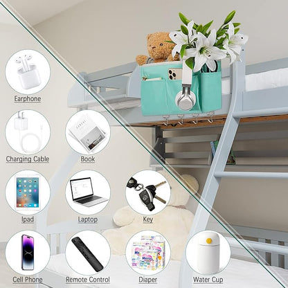 Bedside Storage Organizer 5 Pockets - Image 3