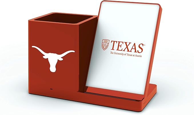 SOAR NCAA Unisex Cell Phone Wireless Charging Stand and Desktop Organizer by SOAR