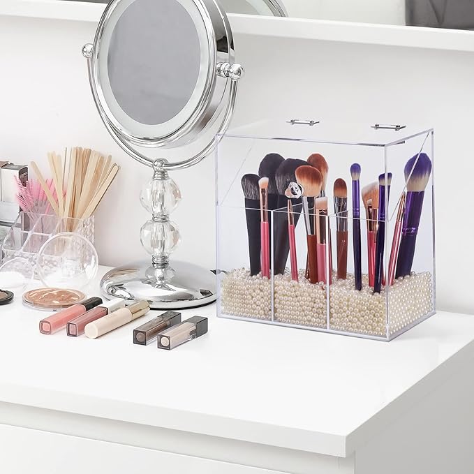 Acrylic Makeup Brush Holder - Image 6