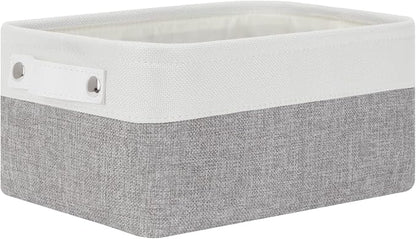 Bidtakay Small Storage Baskets for Organizing Fabric Storage Bins for Baby - Image 9