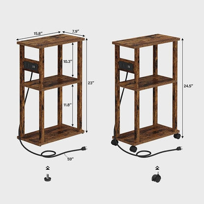TUTOTAK Small Narrow Side Table - Image 3