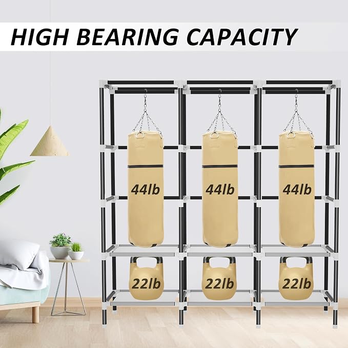 LOKEME Wardrobe Closet, Portable Closet - Image 4