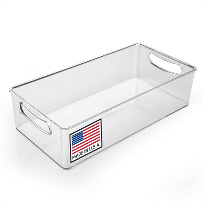 Pikanty Clear Refrigerator Organizer Bin by Pikanty