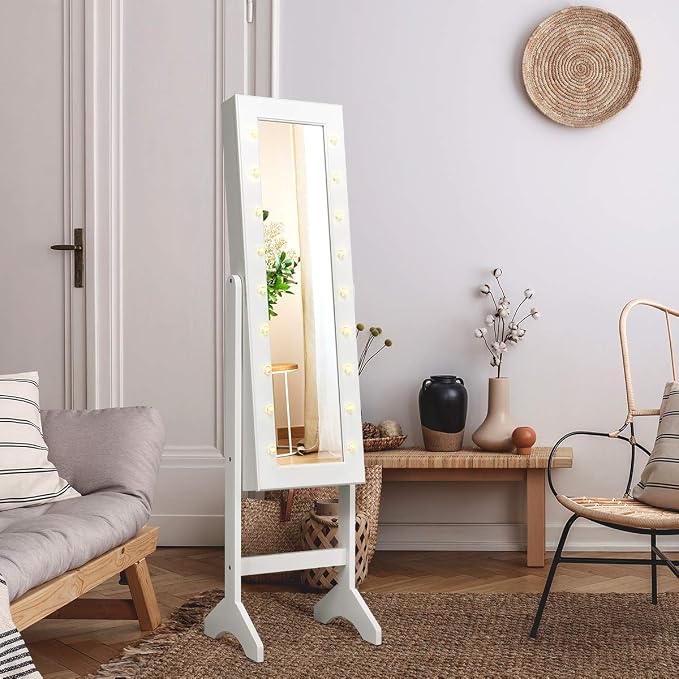Giantex Standing Jewelry Armoire - Image 2
