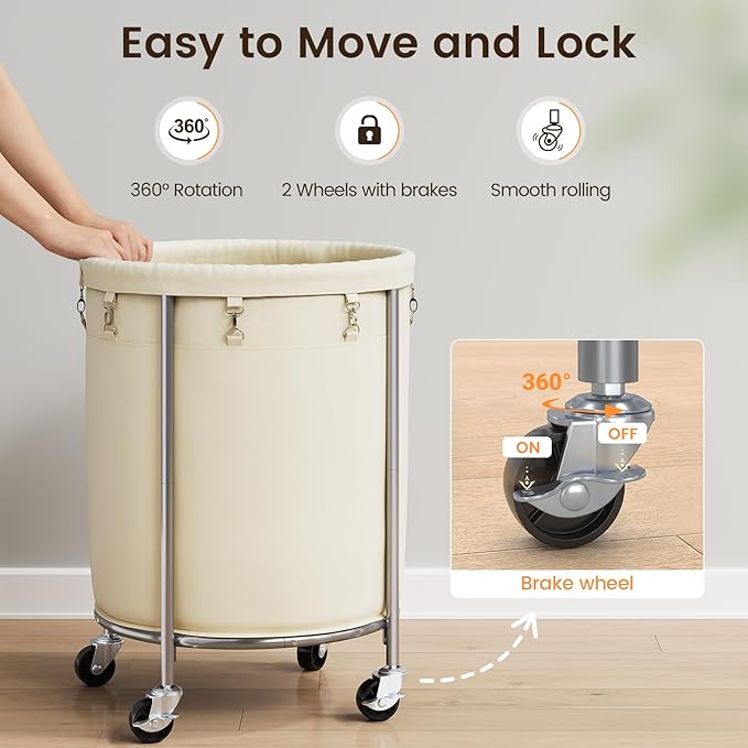 ELYKEN 190L Laundry Basket - Image 5