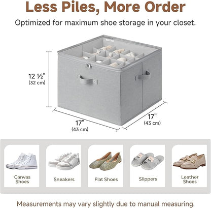 StorageWorks 2 Pack Shoe Organizer - Image 3