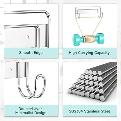 Ironing Board Hanger Wall Mount, Ironing Board Holder - Image 4