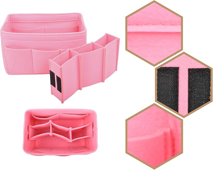Vercord Felt Purse Organizer Handbag Insert Liner Shaper Bag in Bags - Image 3