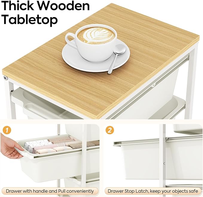 KINGBOARD Slim Rolling Cart - Image 4