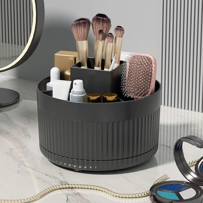 360° Rotating Makeup Organizer for Vanity by Unknown