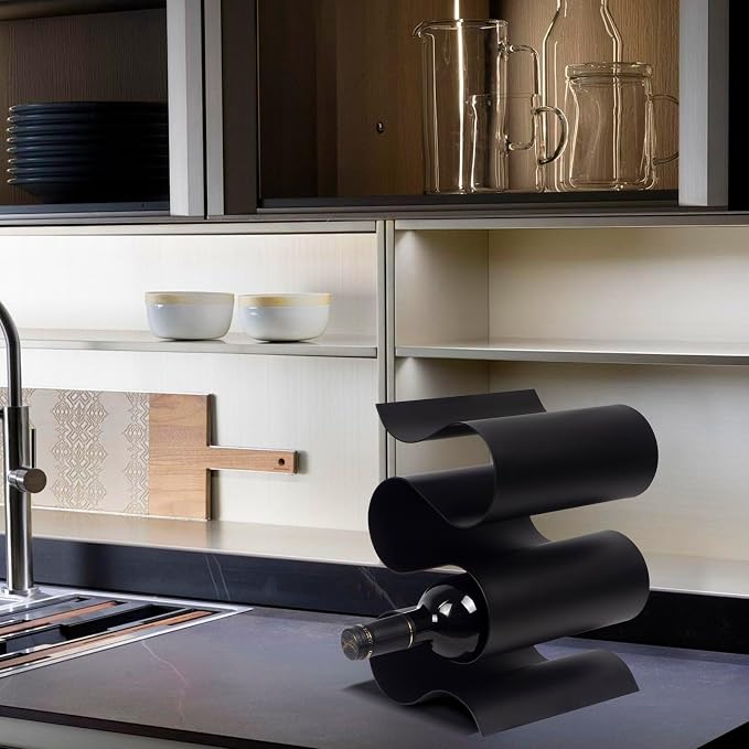 Wine Rack Countertop, Freestanding Creativity Modern Small Wine Holder - Image 6