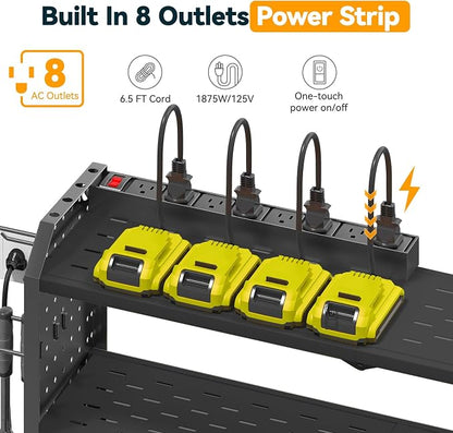 Warome Garage Power Tool Organizer - Image 2