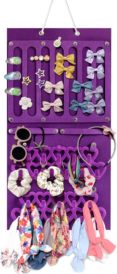 Storage Holder Display Board Felt Wall Hanging Jewelry Organizer - Image 3