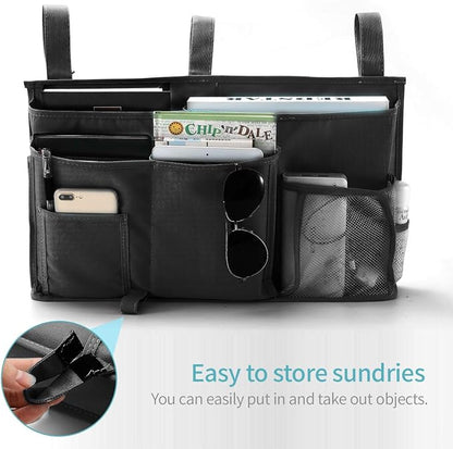 Bseash Bunk Bed Organizer, Bedside Caddy Hanging Bed Organizer Storage Bag 8 - Image 4