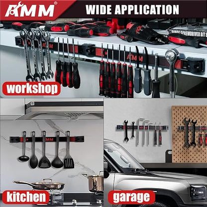 AMM 8PCS Magnetic Tool Holder Strip, Tool Magnet Bar - Image 6