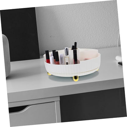Rotating Makeup Organizer Capacity Elegant Design - Image 2