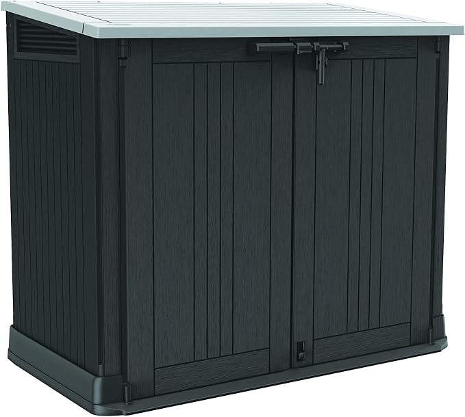 Keter Store-It-Out Prime 4.3 x 3.7 ft. Outdoor Resin Storage Shed by Unknown