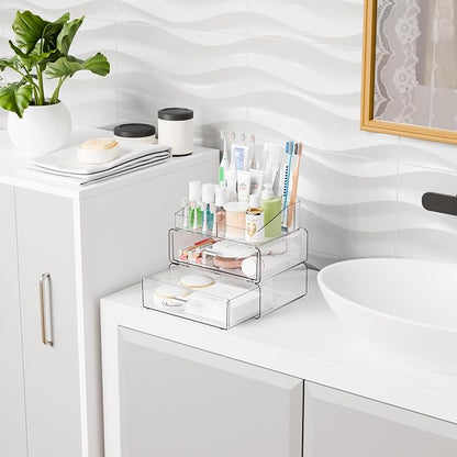 Yieach 3 Tier Clear Acrylic Makeup Organizers - Image 4