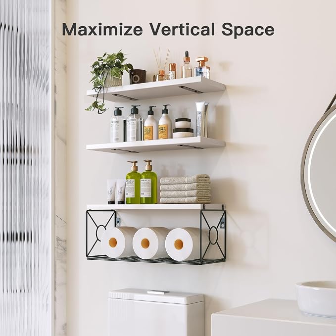 Amada Bathroom Shelves Over Toilet - Image 3