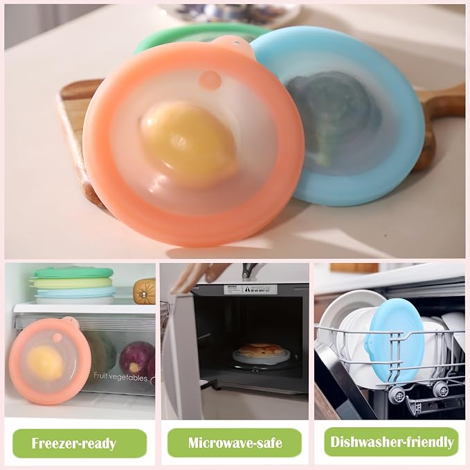 Silicone Reusable Vacuum-Seal Storage Containers - Image 2
