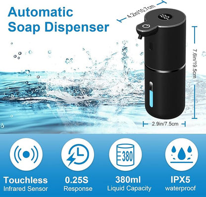 Automatic Foaming Soap Dispenser Touchless, USB Rechargeable Smart Hand Soap - Image 2