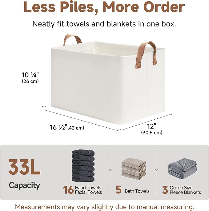 StorageWorks Storage Bins, Fabric Storage Bins - Image 6