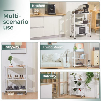 DEANIC 3 Tier Foldable Storage Shelves - Image 4