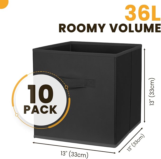 Large Storage Cubes- 13 Inch Cube Storage Bins - Image 2