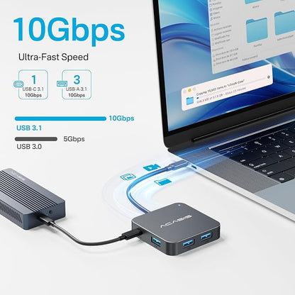 ACASIS USB C Hub 10Gbps, USB C to 4K 60Hz HDMI Adapter - Image 3