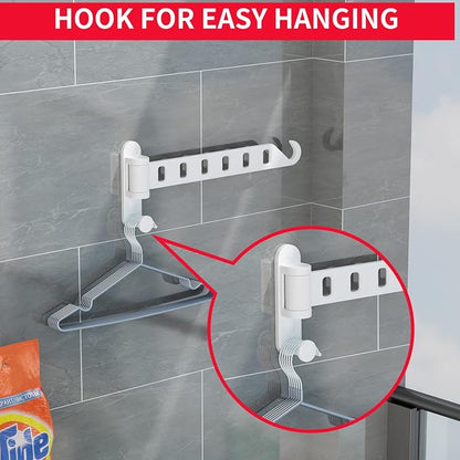 JOOM Wall Mounted Drying Rack, Foldable Clothes Hanger Rack - Image 7