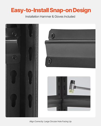 VEVOR Storage Shelves, 2000 lbs, 5 Tier Garage Storage Shelving - Image 7