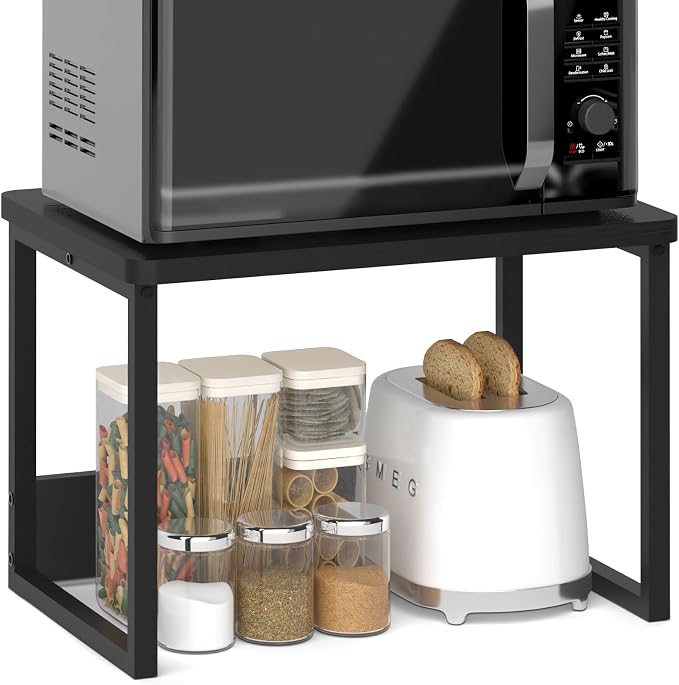 MARTY Countertop Organizer, 17.1"x12.4", Cabinet Organizer Microwave Stand | by MARTY