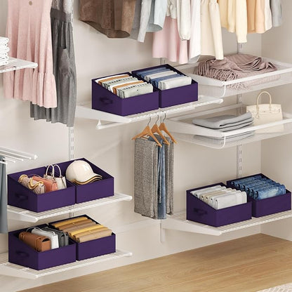 DIMJ Closet Storage Bins 6 Pack - Image 5