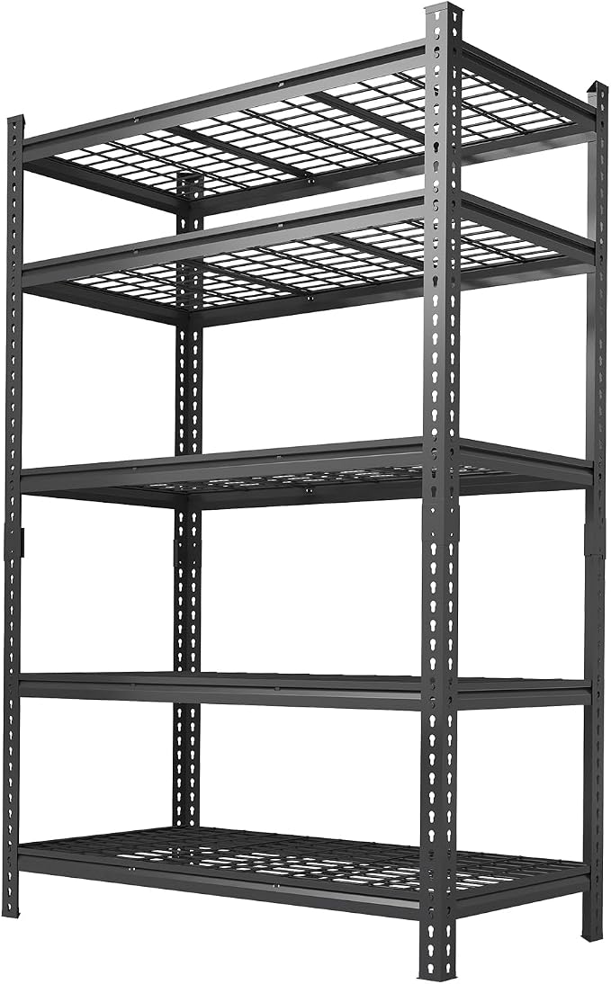 Heavy Duty Metal Storage Shelves by Unknown