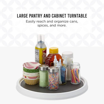 Copco Basics Non-Skid Pantry Cabinet Lazy Susan Turntable - Image 2