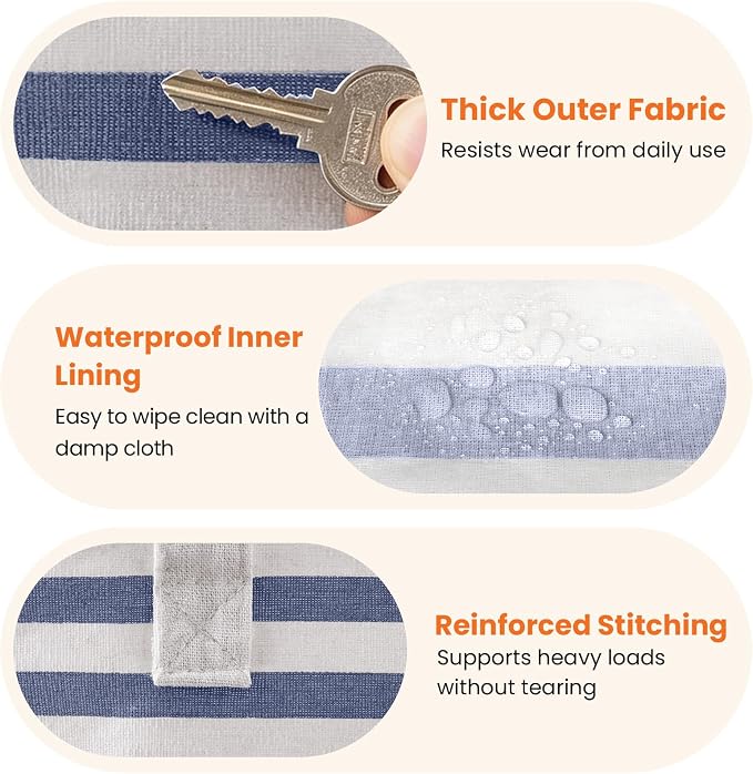 TranquilRelax 3-Pack Laundry Basket - Image 3