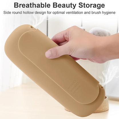 Silicone Travel Makeup Brush Holder - Image 6