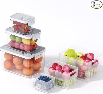 vacane 6 Pack Large Fruit Storage Containers by vacane