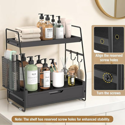 2-Tier Bathroom Counter Organizer - Image 6