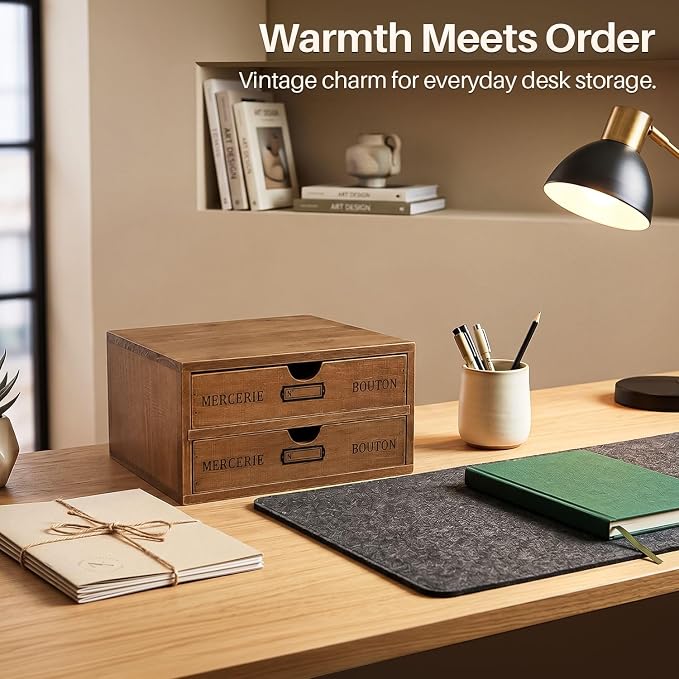 Flexzion Wooden Storage Box - Image 8