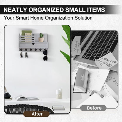 Key Holder Wall Mount, Mail Holder - Image 7