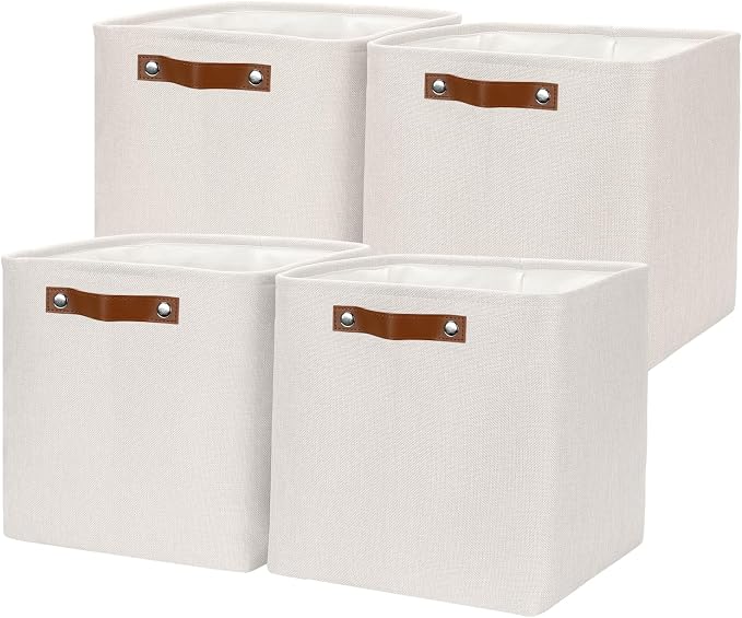 HNZIGE Foldable Cube Storage Bin Storage Baskets by HNZIGE